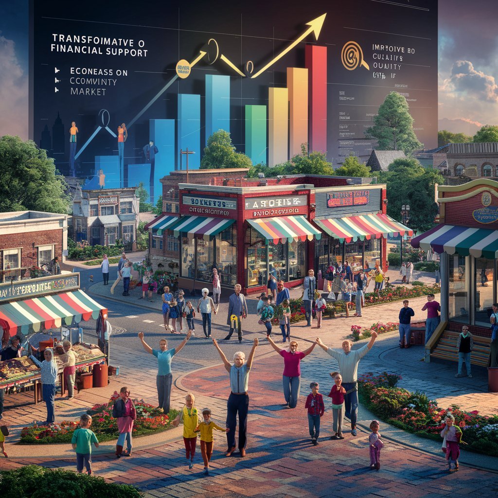 Local Heroes: Unveiling the Impact of Strategic Financial Support on Small Towns